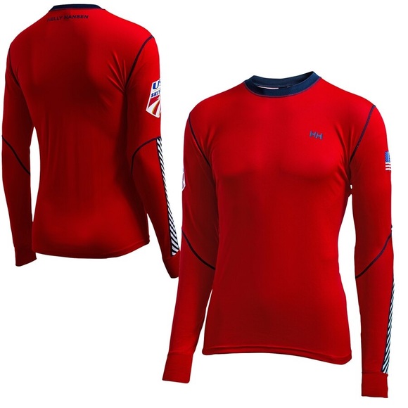 Helly Hansen Tops - Helly Hansen US Ski Team red base layer